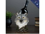 Подставка под бутылку вина Волк Цветной 19 см