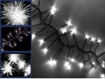Новогодняя гирлянда Светодиодный фейерверк Белые мерцающие огни 5 метров