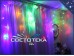 Новогодняя гирлянда Светодиодная бахрома Цветные сосульки 2.5 метра Прозрачный провод
