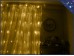 Светодиодная гирлянда штора 2,0 х 2,0 метра на окно Желтая Сетка 240 LED
