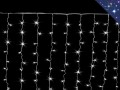 Светодиодная гирлянда Новогодний дождь Белые огни Штора 1.5 х 1.5 метра