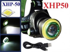 Налобный фонарь YYC-8064-P50 светодиоды XHP50 и COB Led