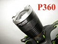 Налобный фонарь YYC-GY-2235-P360 с зумом аккумуляторы 18650 х 3шт