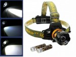 Налобный аккумуляторный фонарь Police JIN-К13-T6 Gold