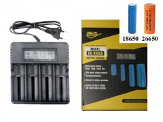 Универсальное зарядное устройство HD-8992A для 4 аккумуляторов 18650 или 26650